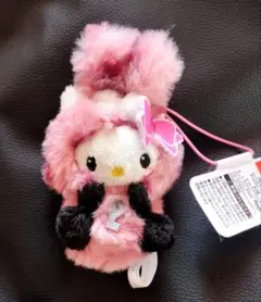 サンリオキャラクターズ　ギャルらび♡マスコット　ハローキティ