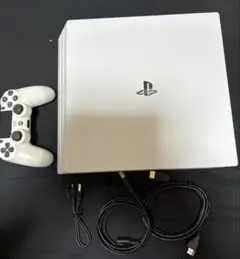 ホワイト PlayStation4Pro 1TB 本体コントローラー付き　箱なし