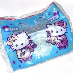 マツケンサンバ×ハローキティ　クリアラメポーチ