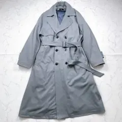【逸品】HARE ダブルロングトレンチコート　ライナー付き　大きいサイズのサムネイル