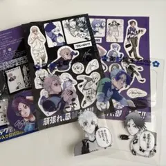 ブルーロック　凪誠士郎・御影玲王　ステッカー　クリアカード