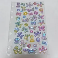 ボンボンドロップシール　バルーンボンボン　おすそ分け　シール帳