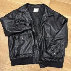 ブラックレザージャケット