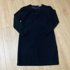 １４５　earth music & ecology ひざ丈ワンピース