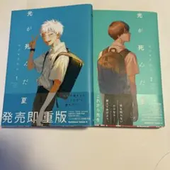 光が死んだ夏 1巻 2巻 8P小冊子 リーフレット イラストカード 特典