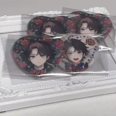 にじさんじ Rose Valentine ハート型缶バッジ 三枝明那 Rose Valentine】ランダムハート型缶バッジ｜にじさんじオフィシャルストア