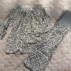 花柄ベビーパジャマ