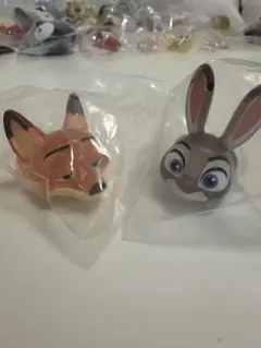 ディズニーキャラクター ファッションリング ロイヤルクリア ニックとジュディ