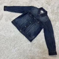 【niko and…】レディース 4 デニムジャケット Gジャン 濃紺