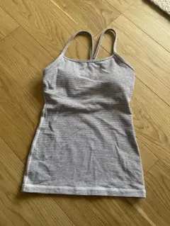 Lululemon ストライプ ヨガタンクトップ　サイズ2