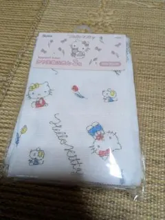 【新品未使用未開封】ハローキティ　かや生地ふきん　3枚セット
