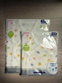 MIKI HOUSE 肌着 50-60cm 2枚セット