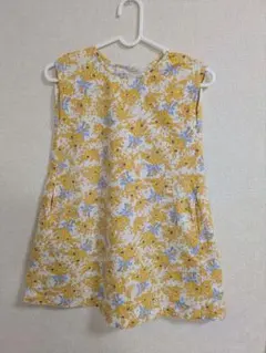 花柄ノースリーブワンピース（ユニクロ×PAUL＆JOE）130cm