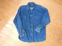 PELLE PELLE デニムシャツ 長袖 ブルー M-USのサムネイル