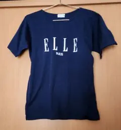 ELLE Sport ロゴプリント 半袖Tシャツ ネイビーのサムネイル