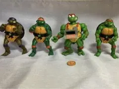 ミュータントタートルズ　フィギュア4体セット