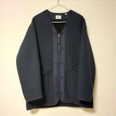 ユニクロ　Engineered Garmentsフリースノーカラーコート　s