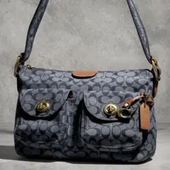 Coach y2k shoulder bag denim archive