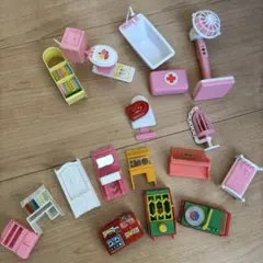 グリコ　リカちゃん　おまけ　まとめ売り　昭和レトロのサムネイル