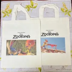 668.Disney　ズートピア　ノベルティ　トートバッグ　ジュディ・ニック