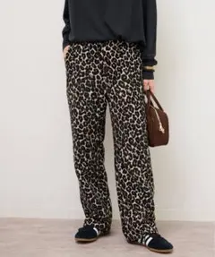 JOURNAL STANDARD relume レオパードジャガードパンツ