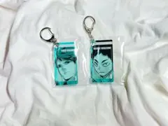 ハイキュー展クリアキーホルダー