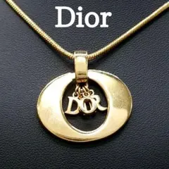 美品✨ディオール、Diorチャームオーバルネックレス、ヴィンテージY2K_049
