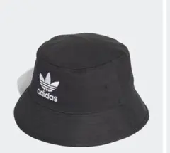 新品　アディダス　オリジナルス ハット バケットハット　黒　ブラック　54-57