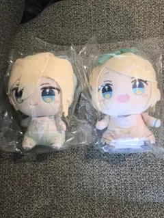 フリューくじ 初音ミク D賞 マスコット 鏡音レン リン 2種セット