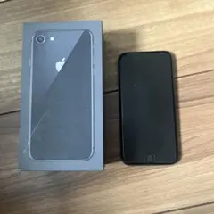 Apple iPhone 8 スペースグレー 本体　64GB 箱付き