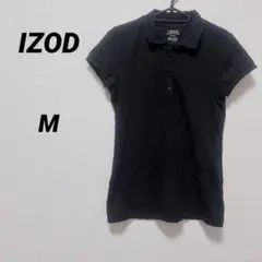 IZOD ブラック ポロシャツ Mサイズ