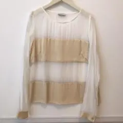 ドリス DRIES VAN NOTEN シルク カバー付 新品同 ブラウスのサムネイル