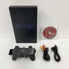 PS2 SCPH-39000 ブラック プレステ2 コントローラー付き 動作品