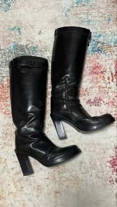 【値下げ中】Ann Demeulemeesterジョッキー ブーツ 40のサムネイル