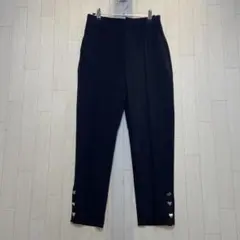 tocco closet ポケット付き裾ハートボタン装飾テーパードパンツのサムネイル