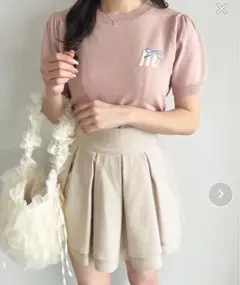 apres jour ハイウエストフレアスカパン