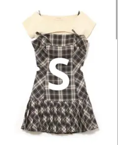 andmary Karen check mini dress Sサイズ - メルカリ