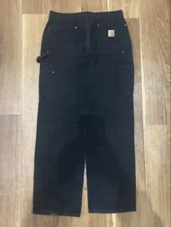 Carhartt ダブルニー w30l30 US製 黒