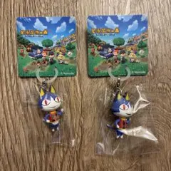 どうぶつの森 マスコットフィギュア みしらぬネコ　2個セット