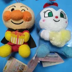新品未使用　アンパンマン こきんちゃん　ぬいぐるみ 2体セット