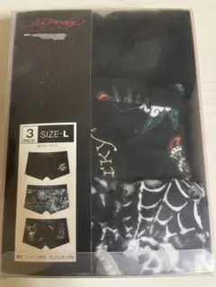 ED HARDY ボクサーパンツ Lサイズ 3枚セットのサムネイル
