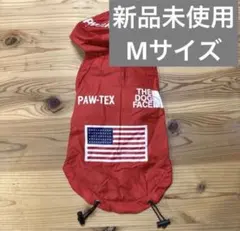 【新品】Mサイズ THE DOG FACE 犬用 レインコート レッド 小型犬