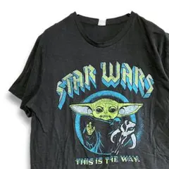 や*ぎ様 BKNK ムービー Tシャツ 古着 スターウォーズ ヨーダ キャラ S