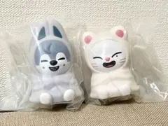 スキズ　ライトマスコット　ガチャ　skzoo バンチャン　ヒョンジン　ジニレット