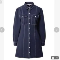 Tommy Hilfiger デニムシャツワンピース　トミージーンズ　M