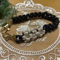 パラコード　ストラップ　ハンドストラップ　ハンドメイド