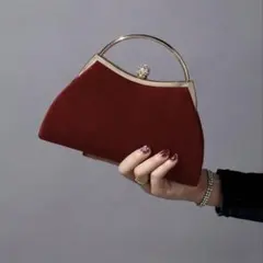 パーティーバッグ　クラッチバッグ　赤