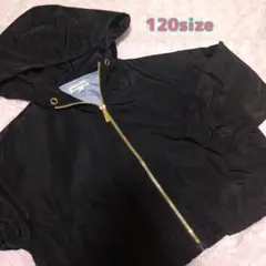 【USED】マウンテンパーカー　黒　120サイズ