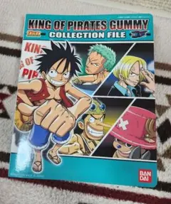 ワンピース 海賊王グミカード　ファイルセット