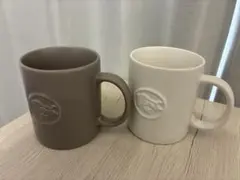 IL BISONTE マグカップセット ブラウン ホワイト